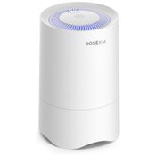 Purificador de Ar para Quarto, Purificador de Ar Mini para Mesa Pessoal, Purificador de Ar com Filtro HEPA para Dormitórios, Animais,Rosekm.