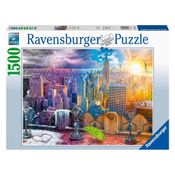 Puzzle 1500 peças Estações De Nova York - Importado - Ravensburger