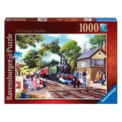 Puzzle 1000 peças Estação de Trem - Importado - Ravensburgerger