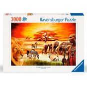 Puzzle 3000 peças Savana Masai - Importado - Ravensburger