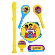 Kit Musical Da Amizade 3 Palavrinhas Original, Yes Toys, Com 6 Instrumentos De Brinquedo
