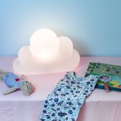 Luminária Abajur Infantil Nuvem de Mesa Natural Original Bivolt