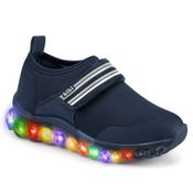 Tênis Infantil de Luz Bibi Roller Celebration Marinho 1079234 - 24