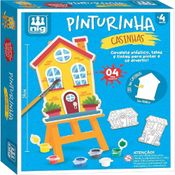 Kit de Pintura Infantil Pinturinha Casinhas - Nig Brinquedos