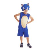 Fantasia Infantil - Tam G - Sonic - Básica - Novabrink