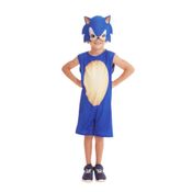 Fantasia Infantil - Tam M - Sonic - Básica - Novabrink