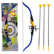 Brinquedo Infantil Arco e Flecha Attack com Dados e Guia