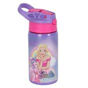 Garrafa De Aco Inoxidavel 500ml Barbie Nas Nuvens Com Canudo