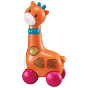 Girafa Interativa Para Bebês Original, Auby, Com Som E Luzes Crianças +9 Meses