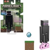 Boneco Articulado Minecraft Vanilla Enderman 12cm - Mattel JCN37