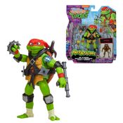 Boneco Raphael Tartarugas Ninja Mutations Original Sunny Brinquedos – Articulado, com Acessórios para Combate e Troca de Peças Interativas