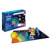 Quebra-Cabeça Educativo Interativo Conhecendo os Planetas Steam Interactive Play Xalingo