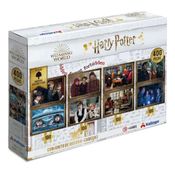 Quebra-Cabeça Harry Potter 4 em 1 400 Peças Xalingo