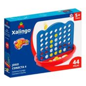 Jogo Conecta 4 Com 44 Peças Xalingo