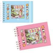 Livro de Colorir Interativo Bobbie Goods- 50 Páginas com Desenhos Variados, Criativo e Relaxante, Capa Dura – Para Crianças, Adolescentes Rosa