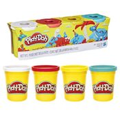 Massa Play-Doh com 4 Potes Dinossauros - Hasbro