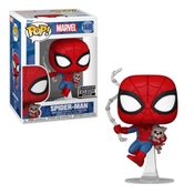 Pop Marvel Homem Aranha e Cachorro Sandwich 1449 Funko 85244