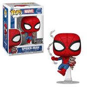 Pop Marvel Homem Aranha Disparando Teia 1454 Funko 85243
