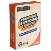 Perguntas e Respostas Bíblicas - Jogo de Cartas +  Livreto