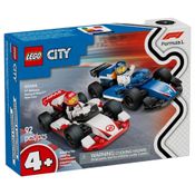 Lego City 60464 Carros F1 Williams Racing e Haas 92 Peças