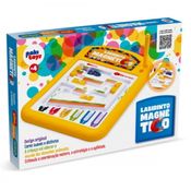 Jogo Desafio Labirinto Magnético Caneta Bolinhas