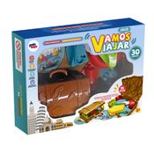 Jogo Vamos Viajar Desafio De Encaixar 30 Cartas