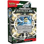 DECK DE BATALHA POKEMON TCG  MELMETAL EX OU HOUNDOOM EX (SORTIDO) - COPAG