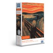 Quebra-Cabeça 500 Peças Nano - Edvard Munch - o Grito - Toyster