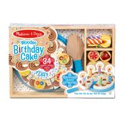 Comidinha Brinquedo Madeira Bolo Aniversário Melissa & Doug