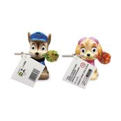 Chaveiros 3D Com Pirulitos Sabor Morango - Patrulha Canina - Sortido - Fun