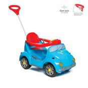 Carrinho De Passeio Fouks Azul 1300 998 - Calesita
