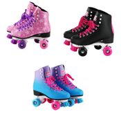 Patins Retrô - 4 Rodas - Sortido - 33/34 - Bbr Toys