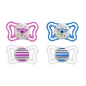 Chupeta de Silicone - Physio Light Lumi -  6 a 16 meses - 2 Peças - Sortida - Chicco