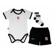 Kit Conjunto Corinthians Body Shorts e Meia Oficial