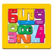 Jogo Pedagógico Monte e Empilhe - Números - Babebi