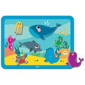 Puzzle de Encaixe Fundo do Mar - Babebi