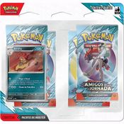 Baralho Pokémon Blister Quadruplo Amigos de Jornada c/25 Cartas - Copag