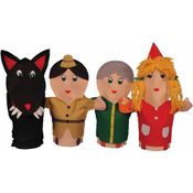 Fantoches em Feltro Chapeuzinho Vermelho - Simque