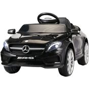 TOBBI Carrinho, Carro Elétrico Mercedes Benz AMG, 1 lugar, 12V, c, controle remoto, USB MP3, 5 km, h, 2 a 6 anos, Vermelho