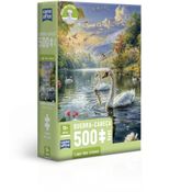 Quebra-Cabeça 500 Peças Nano - Lago Dos Cisnes - Toyster
