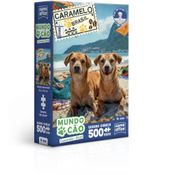 Quebra-Cabeça 500 Peças Nano - Mundo Cão - Caramelo Brasil - Toyster