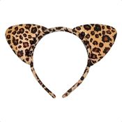 Tiara Orelhinha de Animais em Pelúcia pra Fantasia