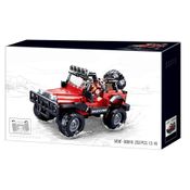 Blocos de Montar Cubic Off-Road Jipe - 253 Peças - Multikids