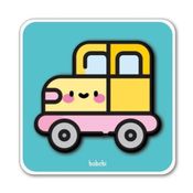 Puzzle Infantil Carro 4 Peças - Babebi