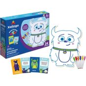 Quadro para Colorir Descobrindo as Emoções Xalingo