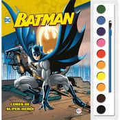 Livro de Aquarela - Ciranda Cultural - BATMAN