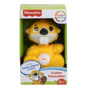 Brinquedo Musical - Castor Dancarino - Fisher-Price - Linkimals - Amarelo - Mattel