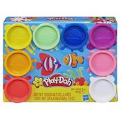 Rainbow Massinha Play-Doh 8 Potes - Hasbro E5044