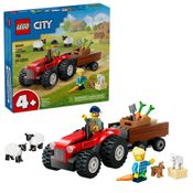 City Great Vehicles Trator De Fazenda - Lego 60461c
