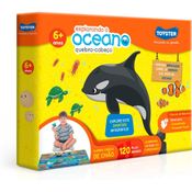 Quebra-Cabeça 120 Peças - Explorando o Oceano - Toyster
